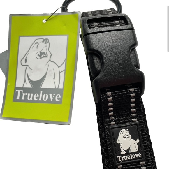 NEW Black Dog Collar FLEX Reflective Trim XL - Picture 7 of 14